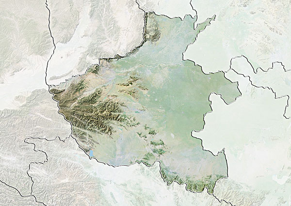 河南高清卫星地图图片